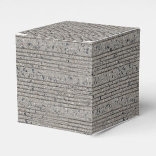 Concrete Tining Grey Cement Sidewalk Favour Box