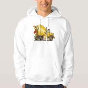 Concrete Truck Mens Hoodie