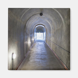 Concrete Tunnel In A Nazi Bunker Magnet