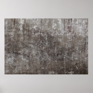Concrete wall weathered poster
