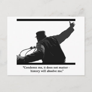 "Condemn Me" Postcard