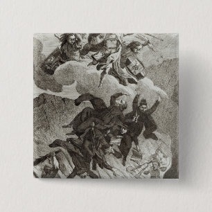 Condemnation of the Jesuits, 6th August 1762 15 Cm Square Badge