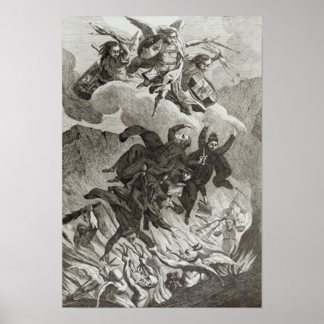 Condemnation of the Jesuits, 6th August 1762 Poster (Front)