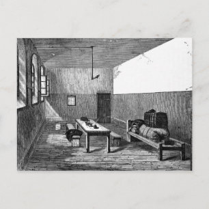 Condemned Cell Newgate Postcard