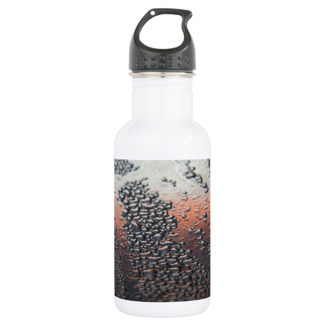 Condensed water drops 532 ml water bottle (Front)