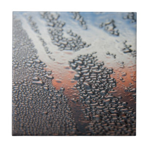 Condensed water drops tile