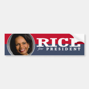 CONDI RICE 2016 BUMPER STICKER