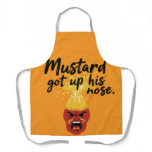 Condiment Humour Kitchen Bib