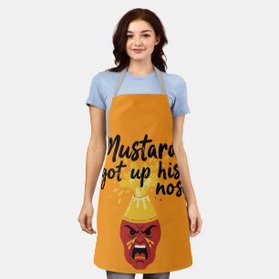 Condiment Humour Kitchen Bib Apron