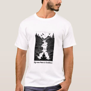 Conditional Inner Peace T-Shirt   Minimalist Zen