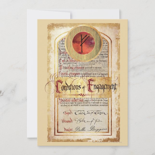 Conditions of Engagement (Front)