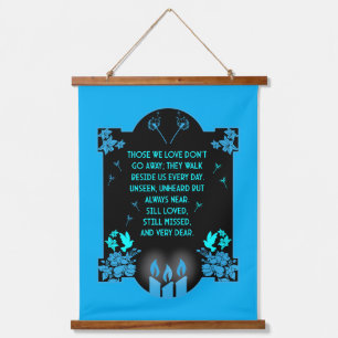 Condolence Support Message Hanging Tapestry