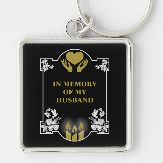 Condolence Support Message Key Ring (Front)