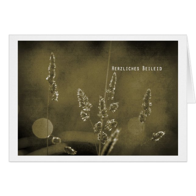 condolences (Front Horizontal)