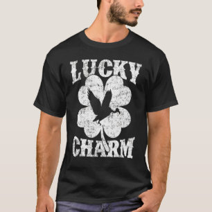 Condor Bird   Shamrock Lucky Condor St Patrick's D T-Shirt