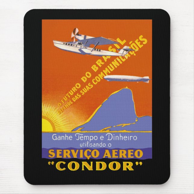 Condor ~ Brazillian Air Service Mouse Mat (Front)