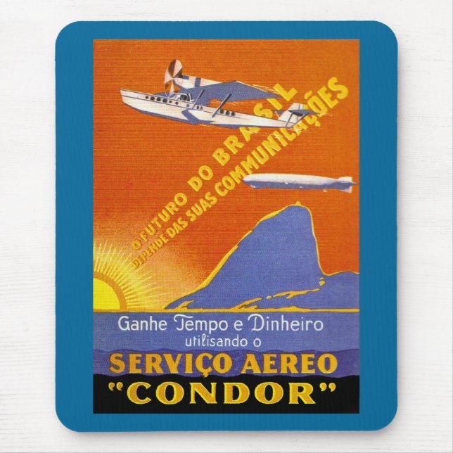 Condor ~ Brazillian Air Service Mouse Mat (Front)
