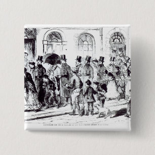 Conducting the Night Charges 15 Cm Square Badge