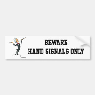 conductor bumper sticker