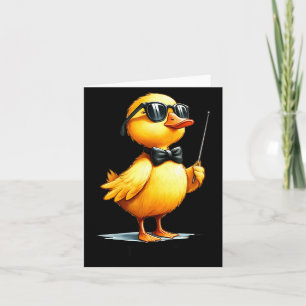 Conductor, Funny Duck Quote Card