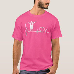 Conductor Heartbeat And Baton On Conducting Music T-Shirt