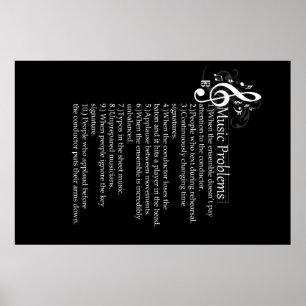 Conductor Problems List Poster