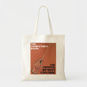 Conductor's Baton Tote Bag