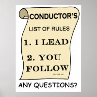 Conductor's List Of Rules