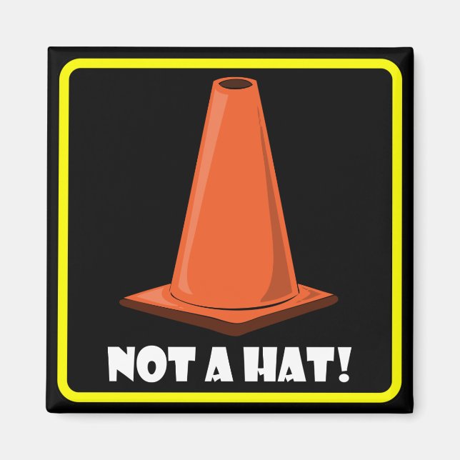 CONE HAT 1a Magnet (Front)