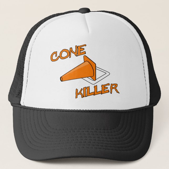 Cone Killer Trucker Hat (Front)