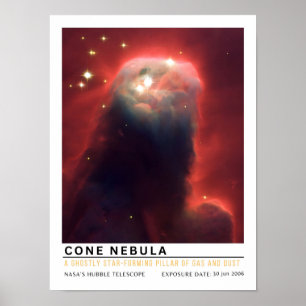 Cone Nebula Space Education Poster