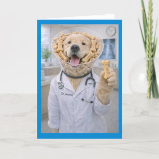 Cone of Bones Trreats Get Well COB-1 Card