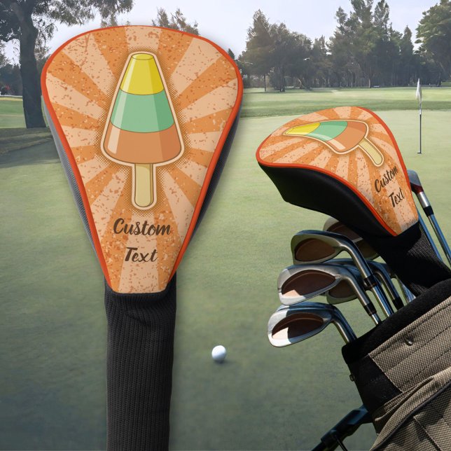 Cone Shaped Sorbet Stick Golf Head Cover (Creator Uploaded)
