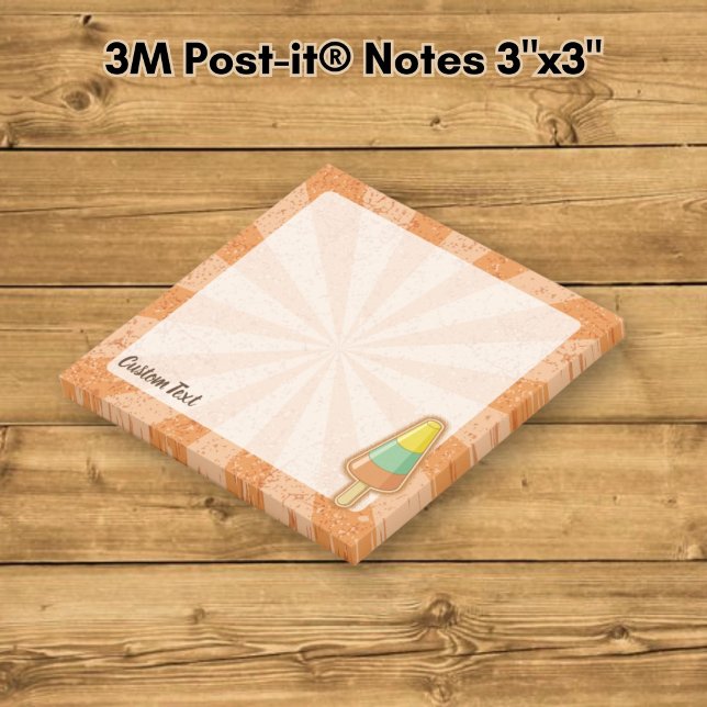 Cone Shaped Sorbet Stick Post-it Notes (Creator Uploaded)