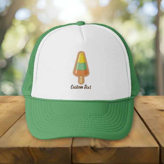 Cone Shaped Sorbet Stick Trucker Hat (Creator Uploaded)