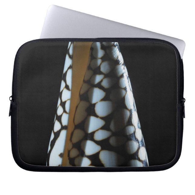 Cone shell 2 laptop sleeve (Front)