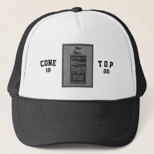 Cone Top-1935-Blue/Grey Trucker Hat