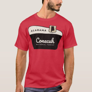 Conecuh National Forest Alabama Welcome Sign T-Shirt