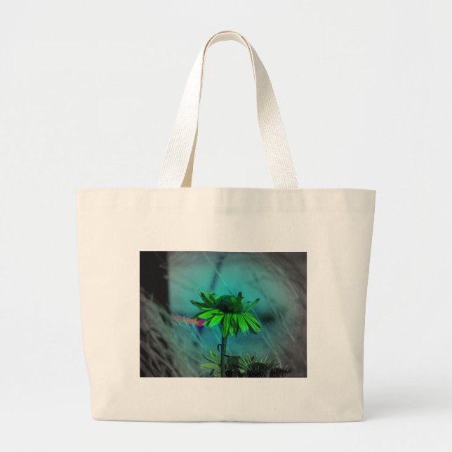Coneflower Changes Large Tote Bag (Front)