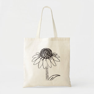 Coneflower (Echinos) Tote Bag