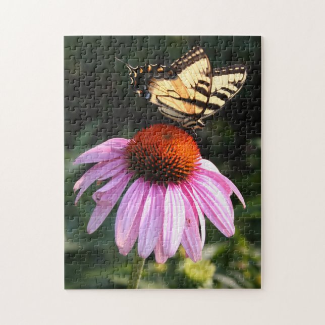 Coneflower Garden Puzzle (Vertical)