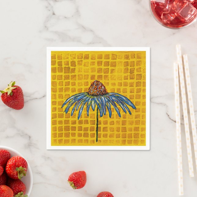 coneflower paper napkins (Insitu)