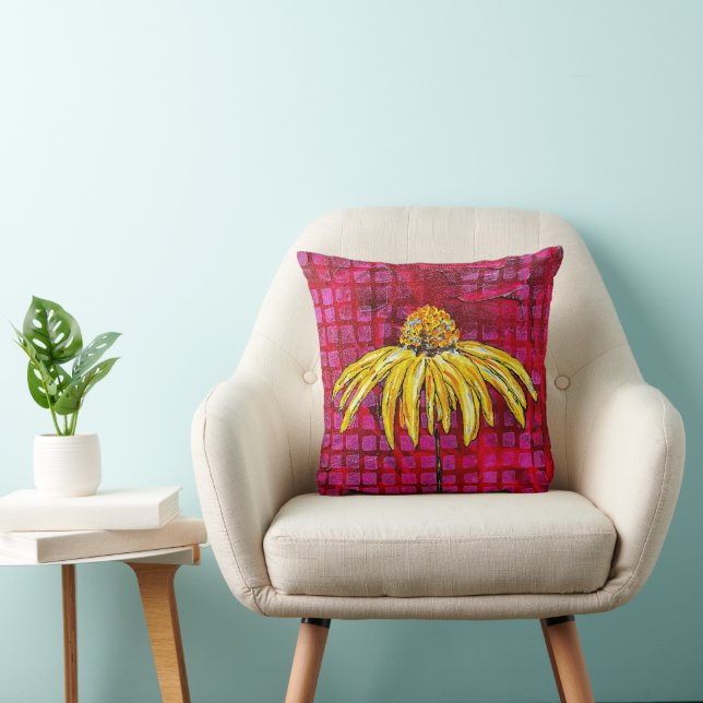 Coneflower Pillow (Chair)