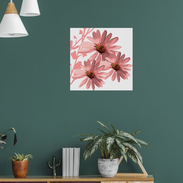 ConeFlowers Poster (Living Room 1)
