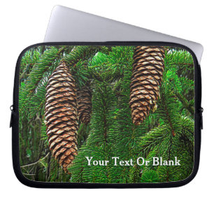 Cones And Needles Laptop Sleeve