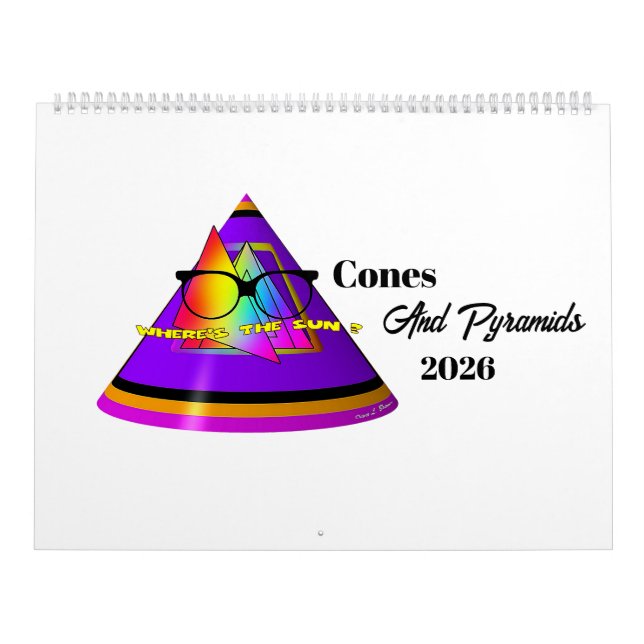Cones And Pyramids Calendar (Cover)