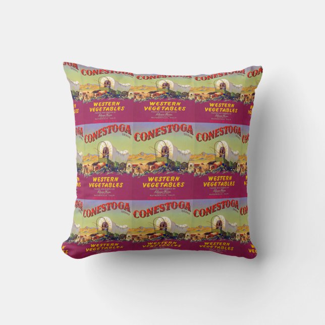 Conestoga Western Vegetables Cushion (Front)