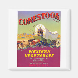 Conestoga Western Vegetables Magnet
