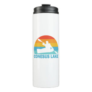 Conesus Lake New York Kayak Thermal Tumbler