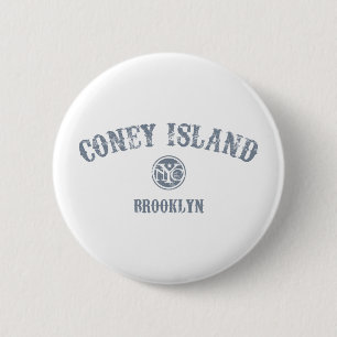 Coney Island 6 Cm Round Badge